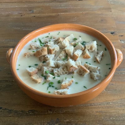 Knoblauchcremesuppe