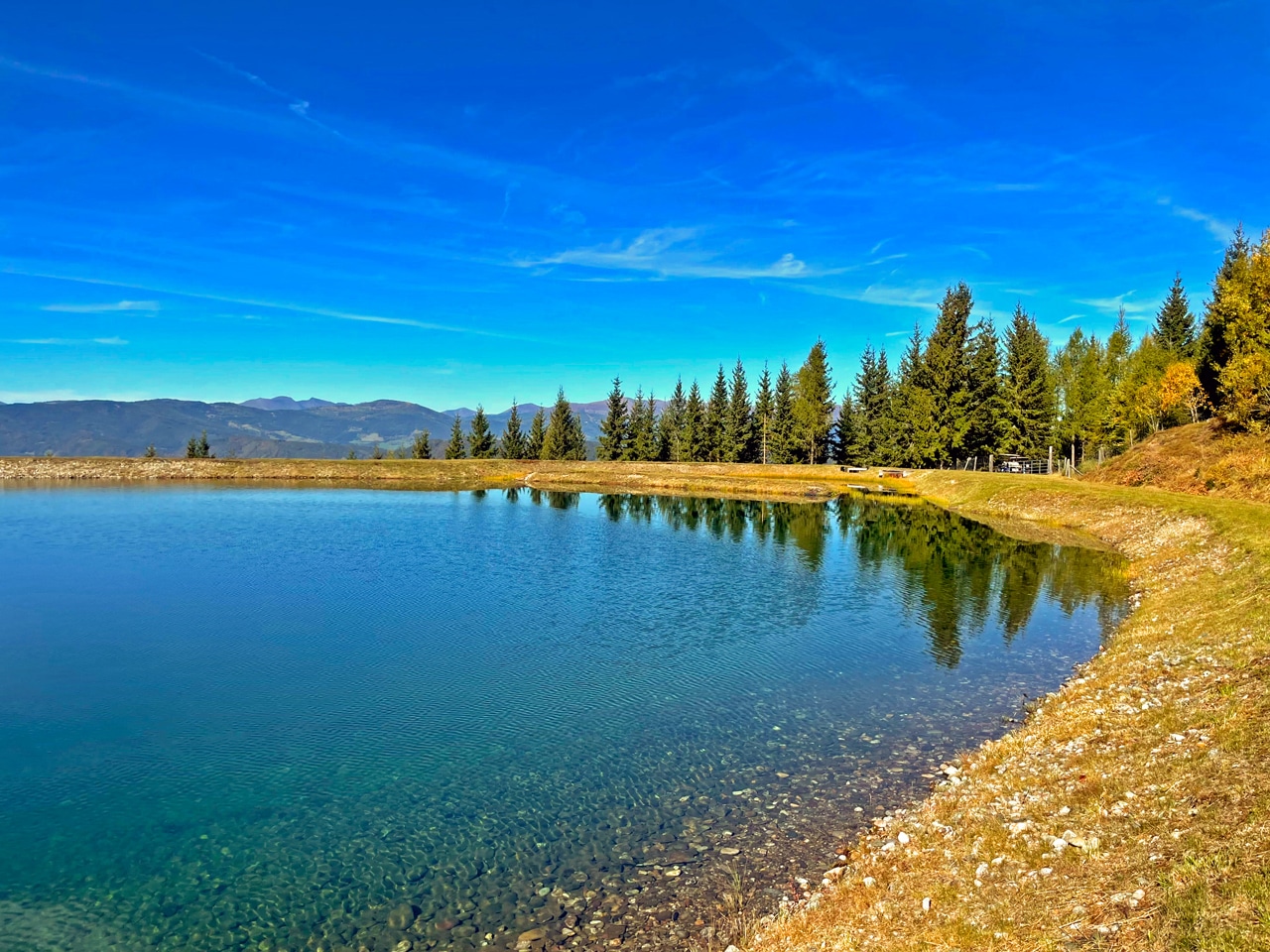 Simonhöhe im Sommer 5 Ein Bergsee auf der Simonhöhe