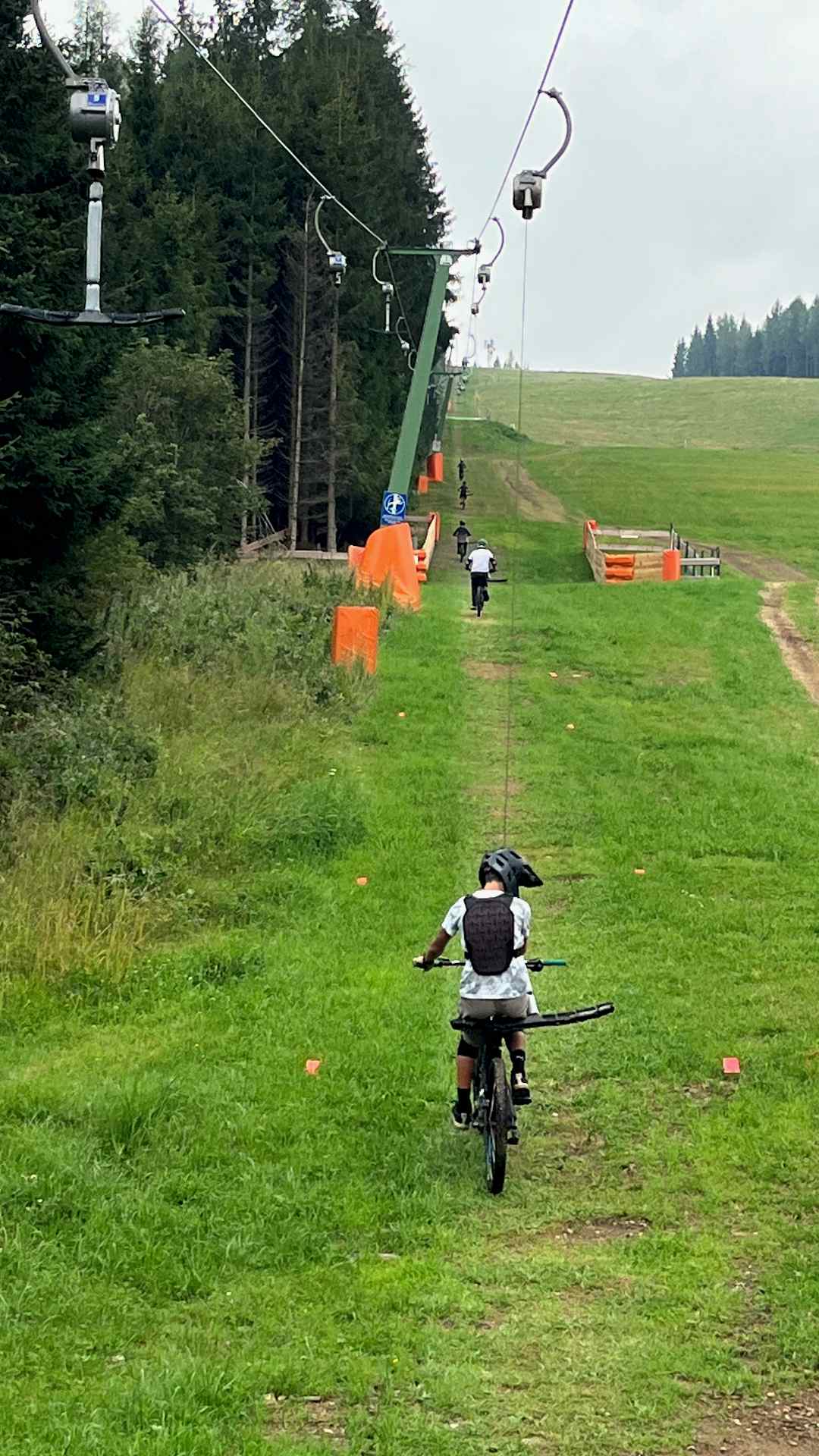 Schlepplift für Mountainbiker auf der Simonhöhe