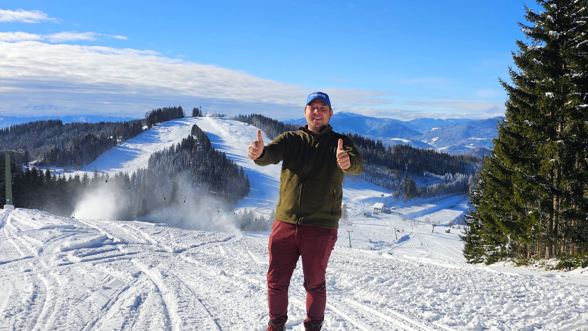 Saisonstart im Skigebiet Simonhöhe in Kärnten