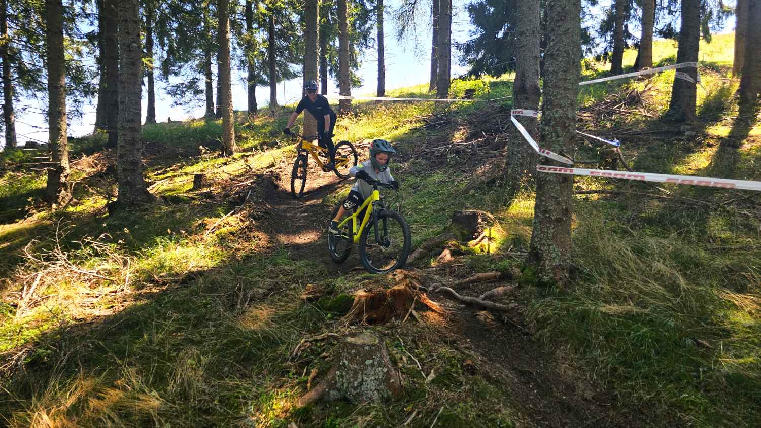 Singletrail Mückä für Enduro-Spezialisten im Bikepark Simonhöhe