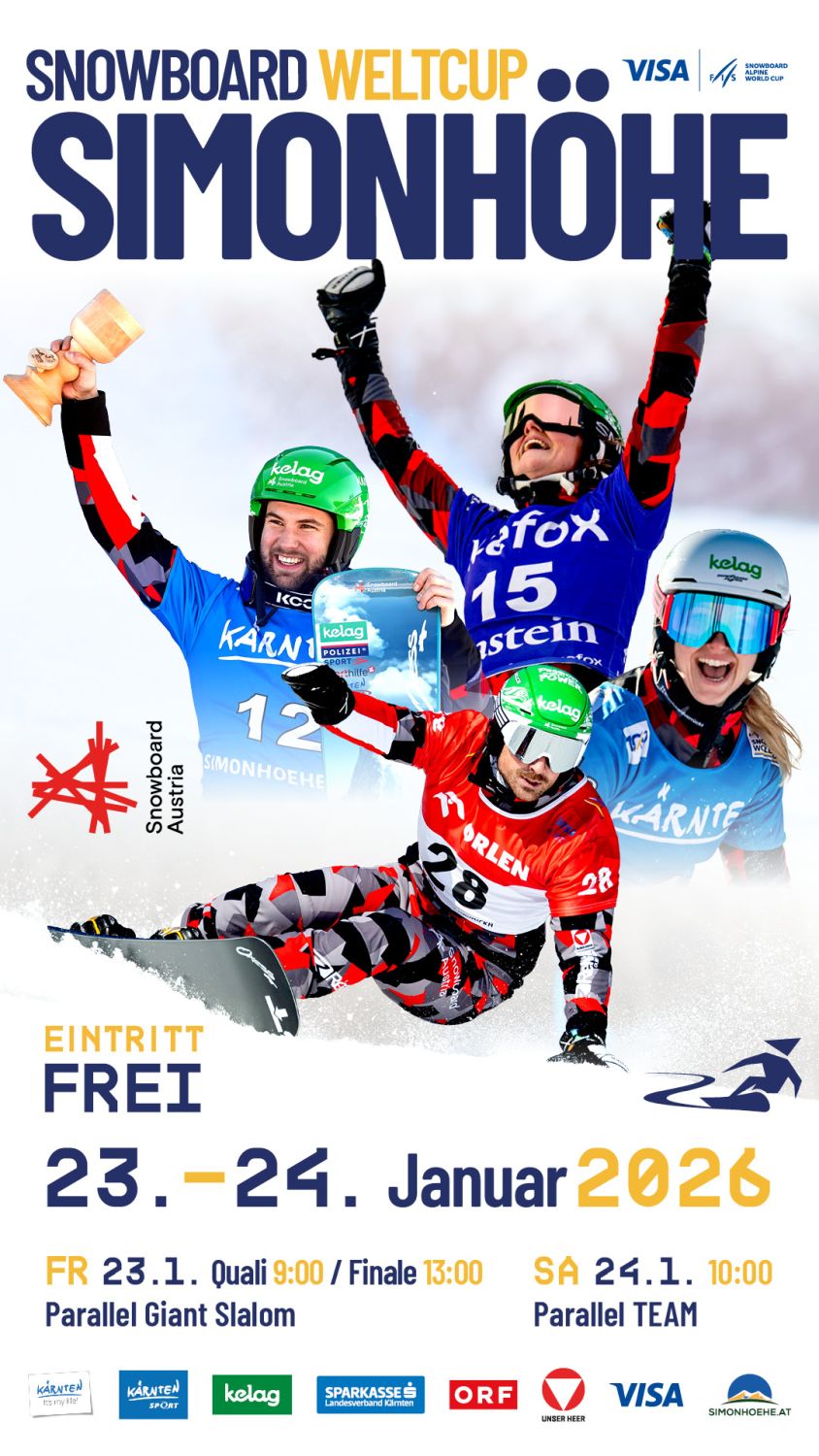 FIS Snowboard World Cup 2026 auf der Simonhöhe in Kärnten